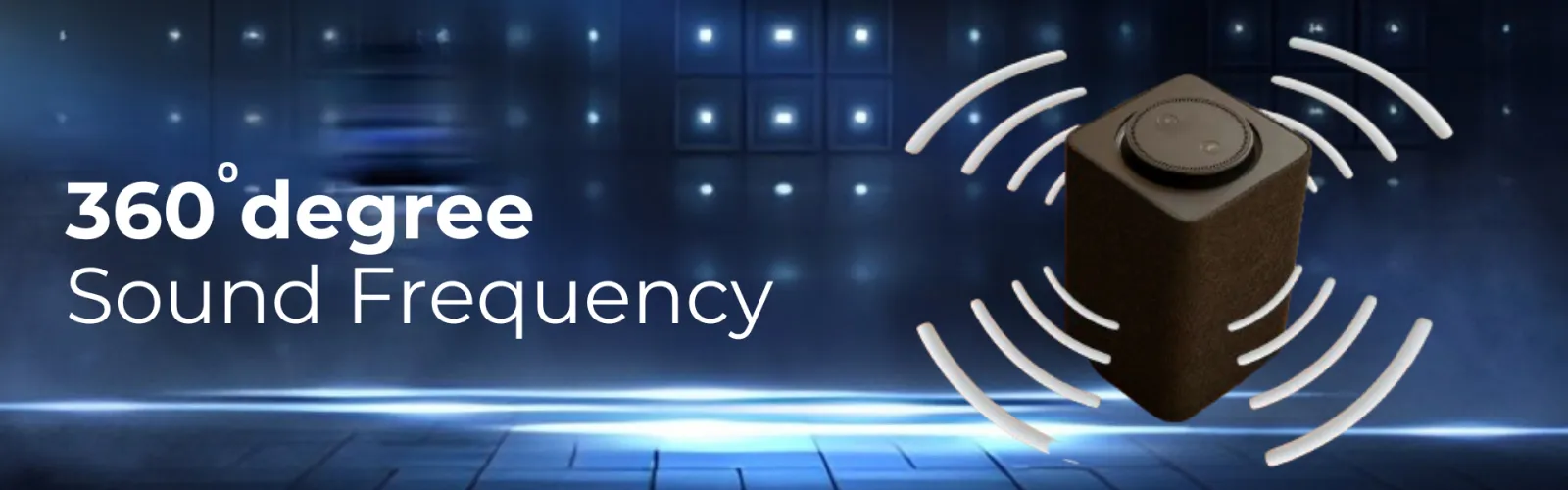 351 Black Cuboidal speaker