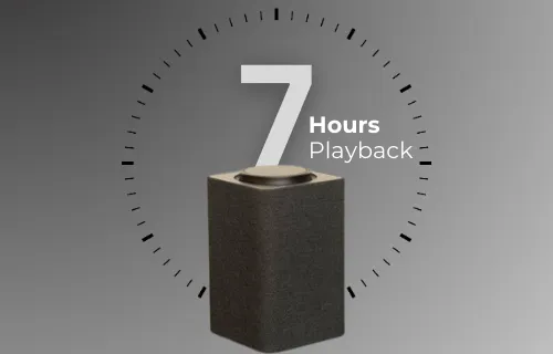 351 Black Cuboidal speaker