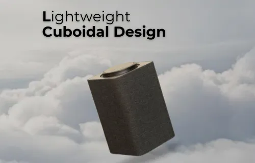 351 Black Cuboidal speaker